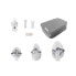 Medisana GmbH Medisana IN 530 - Steam inhaler - Grey - Translucent - White - Battery - 45 mm - 43 mm - 115 mm