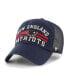 Фото #1 товара Men's '47 Navy New England Patriots Highpoint Trucker Clean Up Snapback Hat