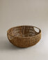 Large rattan basket