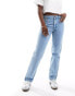 Wrangler Sunset mom fit jeans in light blue