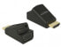 Фото #1 товара Разъем и адаптер Delock HDMI A - VGA с аудиовыходом 3.5 мм, черный