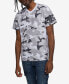 Фото #1 товара Men's Short Sleeve Madison Ave V-Neck T-shirt