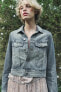 ZW COLLECTION WASHED DENIM JACKET