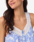 ფოტო #7 პროდუქტის Women's Sleeveless Short Chemise