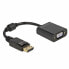 Фото #1 товара Адаптер для DisplayPort на VGA DELOCK 61006 Чёрный