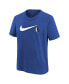 ფოტო #3 პროდუქტის Big Boys and Girls Dallas Mavericks Swoosh T-Shirt