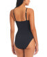 Фото #2 товара Women's Pulling Strings Knot-Detail One-Piece Swimsuit