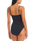 Women's Pulling Strings Knot-Detail One-Piece Swimsuit