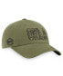 ფოტო #4 პროდუქტის Men's Olive Oklahoma Sooners OHT Military-Inspired Appreciation Unit Adjustable Hat