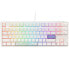 Фото #2 товара Ducky One 3 Classic Pure White TKL Gaming Tastatur, RGB LED - MX-Silent-Red (US)