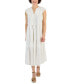 Petite Ruffled Shine Midi Dress, Created for Macy's