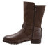 Фото #4 товара Softwalk Marlowe S1857-046 Womens Brown Wide Leather Casual Dress Boots