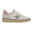 Фото #1 товара Vintage Havana Denisse Glitter Lace Up Womens Off White Sneakers Casual Shoes D