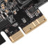 Фото #6 товара SilverStone ECU02-E - PCIe - USB 3.2 Gen 2 (3.1 Gen 2) - Low-profile - PCIe 3.0 - Black - 10 Gbit/s