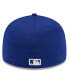 ფოტო #3 პროდუქტის Men's Royal Los Angeles Dodgers 2024 Clubhouse Low Profile 59FIFTY Fitted Hat