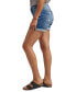 ფოტო #3 პროდუქტის Women's Alex Mid Rise Distressed 5" Boyfriend Shorts