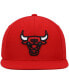 Men's Red Chicago Bulls Ground 2.0 Snapback Hat