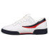 Фото #3 товара Fila Original Fitness Lace Up Mens White Sneakers Casual Shoes 11F16LT-150