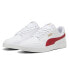 White / Club Red / Gold