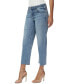 ფოტო #3 პროდუქტის Women's Low-Rise Straight Cropped Jeans
