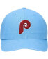 ფოტო #3 პროდუქტის Men's Light Blue Philadelphia Phillies Logo Cooperstown Collection Clean Up Adjustable Hat