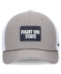 Фото #2 товара Men's Gray/White Penn State Nittany Lions Local Trucker Adjustable Hat