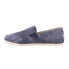 TOMS Redondo Slip On Womens Blue Flats Casual 10017440T 9, 9 B - фото #3