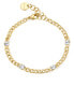 Gold-plated bracelet with Symphonia BYM86 crystals