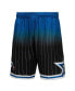 ფოტო #3 პროდუქტის Men's Royal and Black Orlando Magic 1994/95 Hardwood Classics Fadeaway Reload 3.0 Swingman Shorts