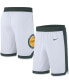 Men's White Michigan State Spartans Retro Replica Basketball Shorts