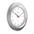 Фото #2 товара Mebus 19452 - Mechanical wall clock - Round - Silver - White - Plastic - Battery - AA