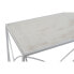Console DKD Home Decor White Silver Metal Marble 100 x 33 x 78 cm