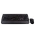 Фото #9 товара V7 CKW300UK Full Size/Palm Rest English QWERTY - Black - Full-size (100%) - RF Wireless - Black - Mouse included