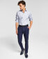Фото #1 товара Men's Slim-Fit Wool Suit Pants, Created for Macy's