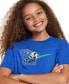 ფოტო #3 პროდუქტის Big Kids Sportswear Graphic Cotton T-shirt
