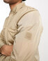 Rains – Nylon-Hemdjacke in Sandbeige