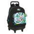 Фото #1 товара Школьный рюкзак с колесиками El Niño Green bali Чёрный (33 x 45 x 22 cm)