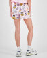 ფოტო #2 პროდუქტის Juniors' Hello Kitty Halloween Graphic Shorts