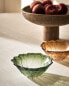 Фото #7 товара Flower-shaped glass bowl