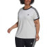 ფოტო #1 პროდუქტის ADIDAS ORIGINALS Adicolor Classics Slim 3 Stripes Big short sleeve T-shirt