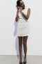 Фото #1 товара Короткое платье со сборками ZARA