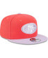Фото #3 товара Men's Red, Lavender San Francisco 49ers Two-Tone Color Pack 9FIFTY Snapback Hat