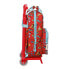 Школьный рюкзак с колесиками The Paw Patrol Funday Красный Светло Синий (20 x 28 x 8 cm)