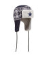 Фото #4 товара Men's Navy Dallas Cowboys Knit Trapper Hat