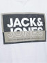 Футболка Jack & Jones JCOLOGAN Standard Fit White