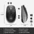 Logitech M190 Full-size wireless mouse - Ambidextrous - Optical - RF Wireless - 1000 DPI - Black - Grey