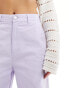 Obey twill carpenter trousers in lilac