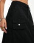 Фото #2 товара Cotton On utility maxi skirt in black