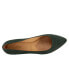 Фото #8 товара Trotters Estee T1556-309 Womens Green Leather Slip On Ballet Flats Shoes 5