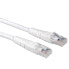 VALUE Patchkabel Kat.6 Utp weiß 2 m - Cable - Network